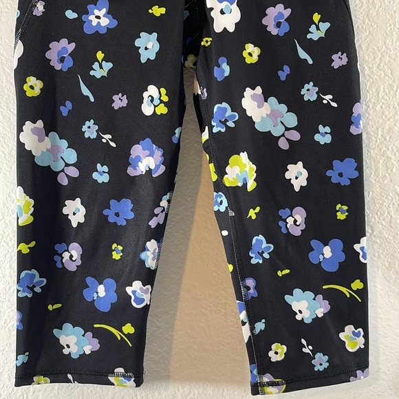 CHAMPION Women's Sport Floral Print Knee Tight Size Small NEW - Picture 5 of 12